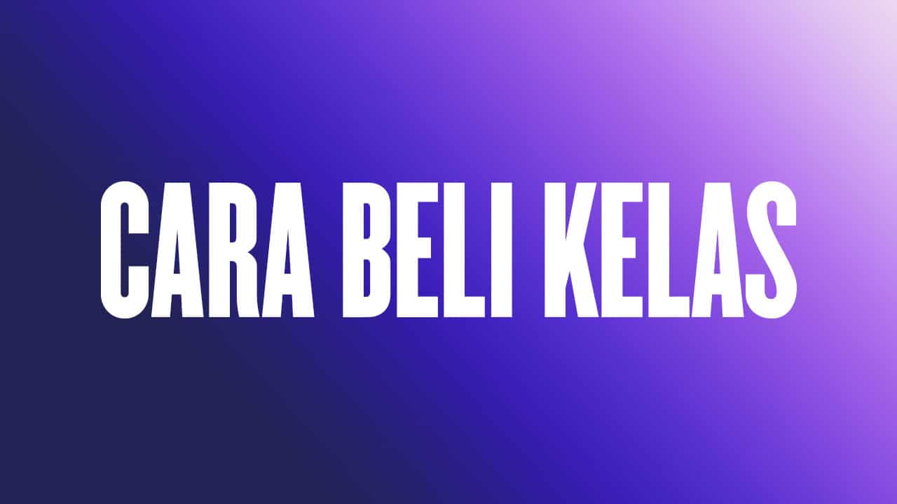 Cara beli kelas di CSID